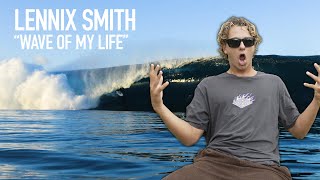 'WAVE OF MY LIFE!' - Lennix Smith wrangles a bomb in Tahiti by mySURF tv 3,641 views 7 months ago 2 minutes, 3 seconds
