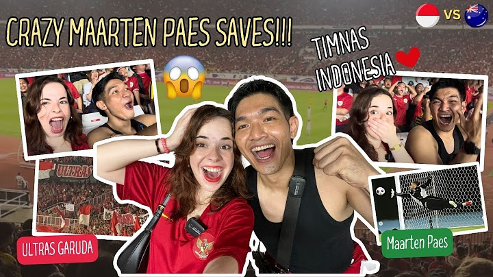 AMAZING TIMNAS INDONESIA GAME | FIRST EXPERIENCE IN FOOTBALL STADIUM!