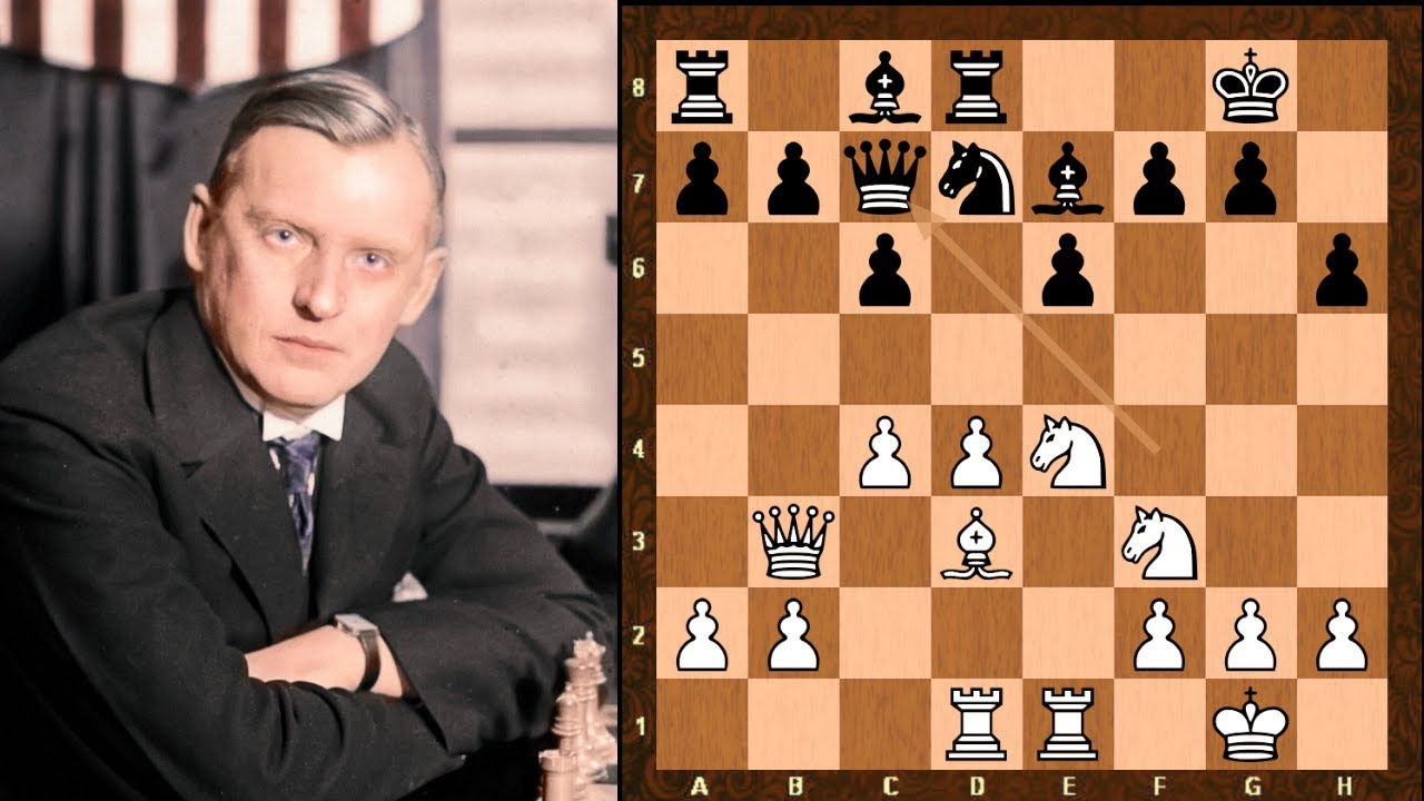 Alexander Alekhine - October 31, 1892 – March 24, 1946 - Chess