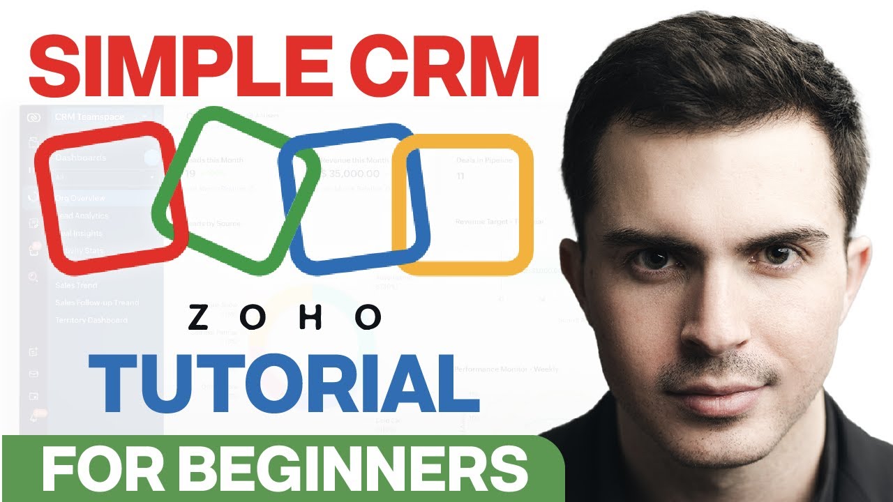 How to USE Zoho CRM for BEGINNERS 2025 | CRM For Everyone Training