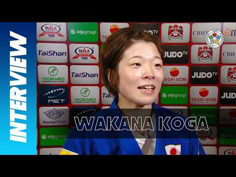 Wakana KOGA (JPN) - Winner in the -48kg
