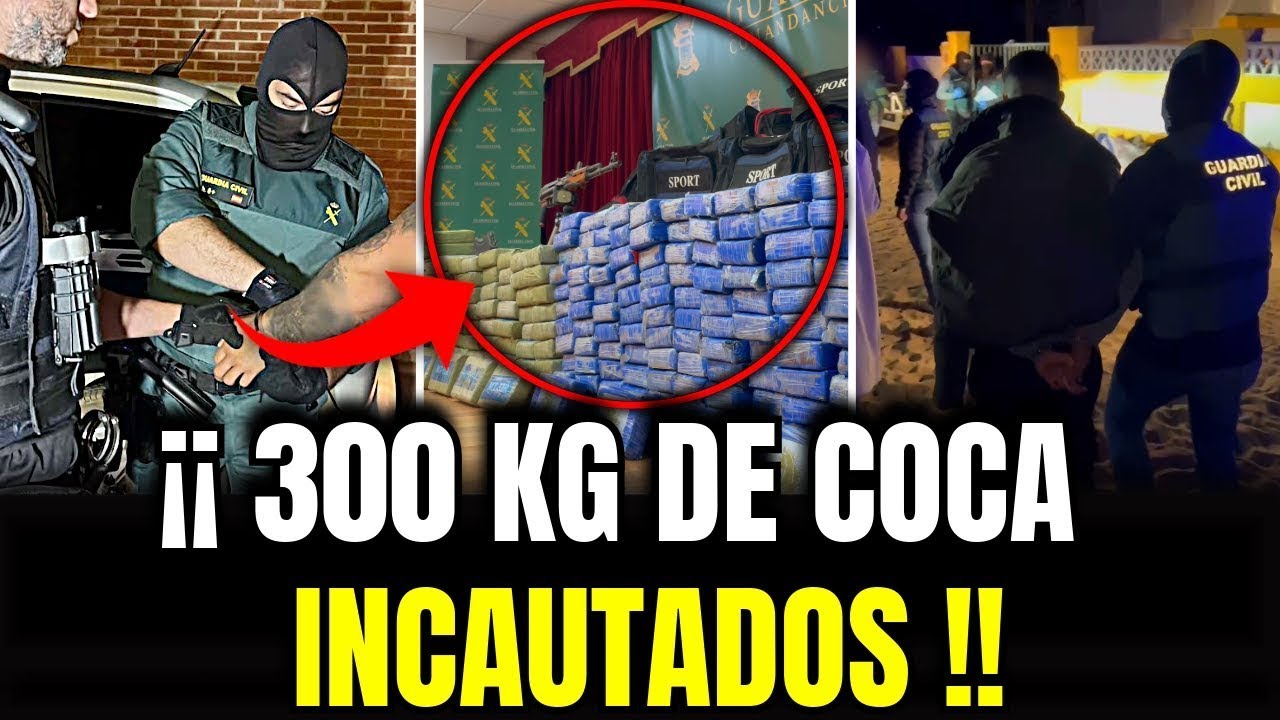 🚨 Golpe Histórico de la Guardia Civil en Punta Umbría: 300 Kilos de Cocaína Ocultos en un Chalé