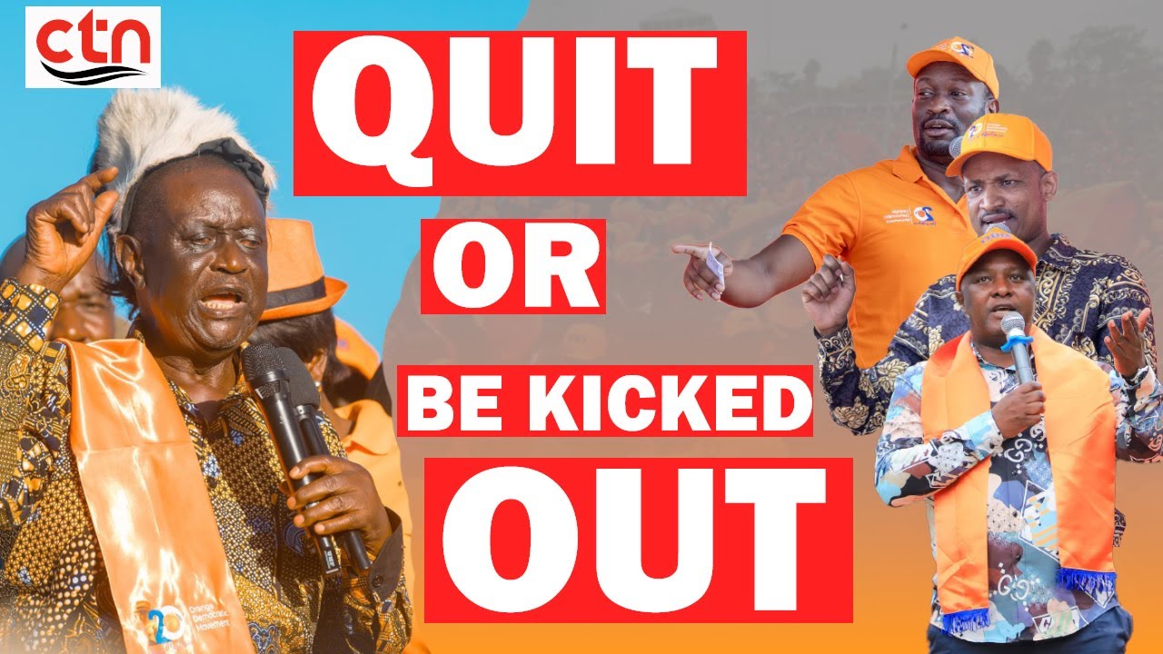 Oburu Odinga Cracks the Whip: Edwin Sifuna, Babu Owino & Godfrey Osotsi Face ODM Exit