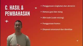 Kreativitas Bahasa Remaja Dalam Menulis Caption Berbahasa Indonesia di Media Sosial Instagram