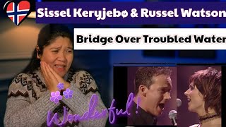 Sissel Kyrkjebø \& Russel Watson - Bridge Over Troubled Water \/ REACTION #sisselkyrkjebø