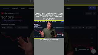 Optimism Crypto Crash ⚠️ Watch Before Buying The OP Dip!
