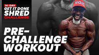 FREE 14-Day Get It Done Shred Workout Challenge - 15-Min Dumbbell & Bodyweight Workouts