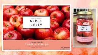 Apple Jelly- Hidalgo, Trisha M.- BTVTED 2B2-FSM