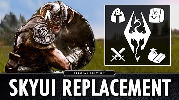 Skyrim Special Edition: SkyUI Replacement