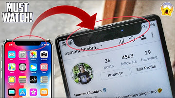 Turn your ANDROID Phone into an iPhone X in 1 minute!