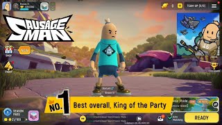 FUNNY SAUSAGE BATTLE ROYALE GAME!! - Sausage Man Gameplay Walkthrough screenshot 1