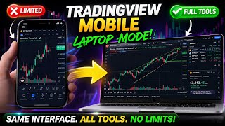 How to Use TradingView Mobile Like a Laptop | Full Interface Trick screenshot 2