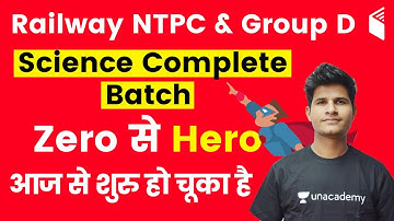 RRB NTPC & Group D | Science Complete Batch | Use Promo Code "NEERAJ11" & Get 10 % Off
