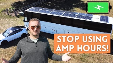 What Most YouTubers Get WRONG About Solar! Amp Hours vs Watt Hours + Energy Budgeting