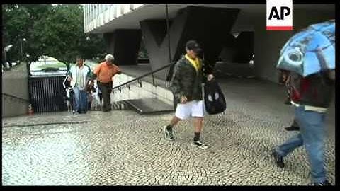 Voters defy heavy rain to cast ballot in elections