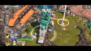 Transformers Earth Wars 4* level 20 Trypticon gameplay