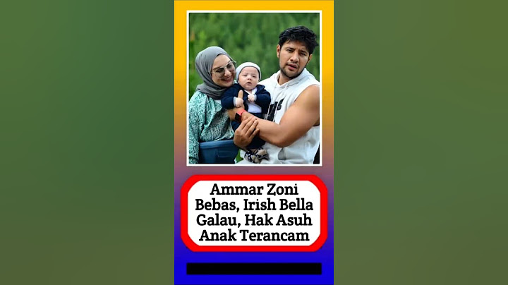 Ammar Zoni bebas, Irish Bella galau hak asuh anak terancam  #alasyinews #beritaartis #beritaterkini