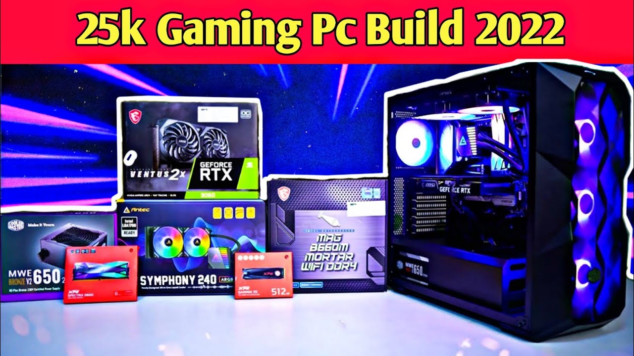 Rs 25000 Gaming Pc Build Under 25000 Pc Build Pc Build Under 25000