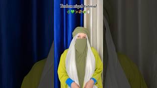 Full coverage Niqab tutorial #hijabstyle #hijabtutorial #hijabfashion #shortsviral #100k #shorts
