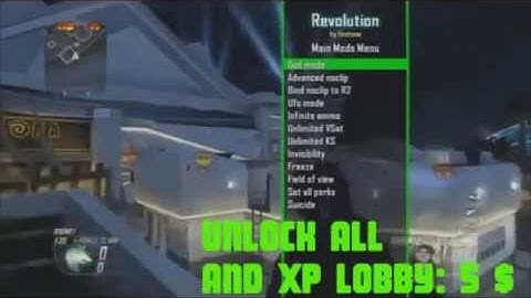 UNLOCK ALL BO2 and XP LOBBIES (ALL GUNS, CAMMOS,...)