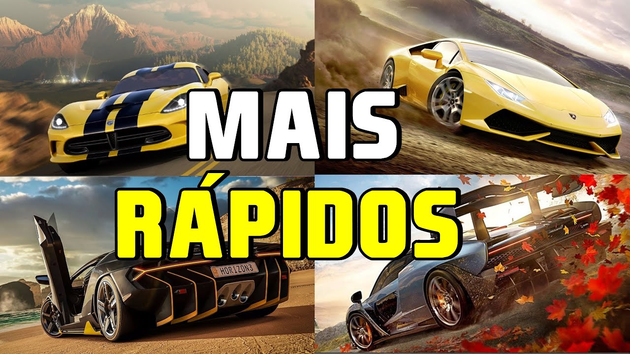 O INÍCIO DE TODOS FORZA HORIZON 1, 2, 3, 4 e 5 