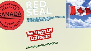 Red Seal Program Canada