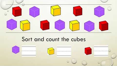 Math - Kindergarten 2 - Sort And Count