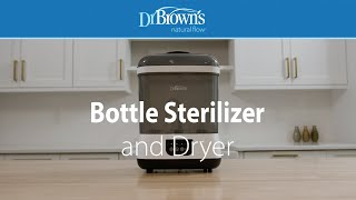 Dr. Brown's® Bottle Sterilizer and Dryer. Steam sterilize and dry baby bottles, pacifiers and more!