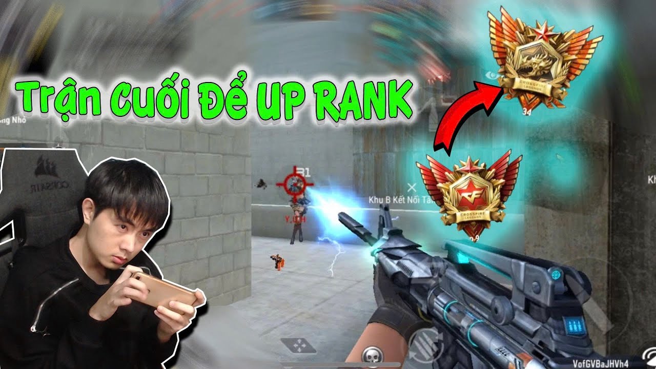 Crossfire Legends | Trận Cuối Để Lên Rank THẦN THOẠI - SmileGG Phải Mang Hàng Nóng Để Quẩy