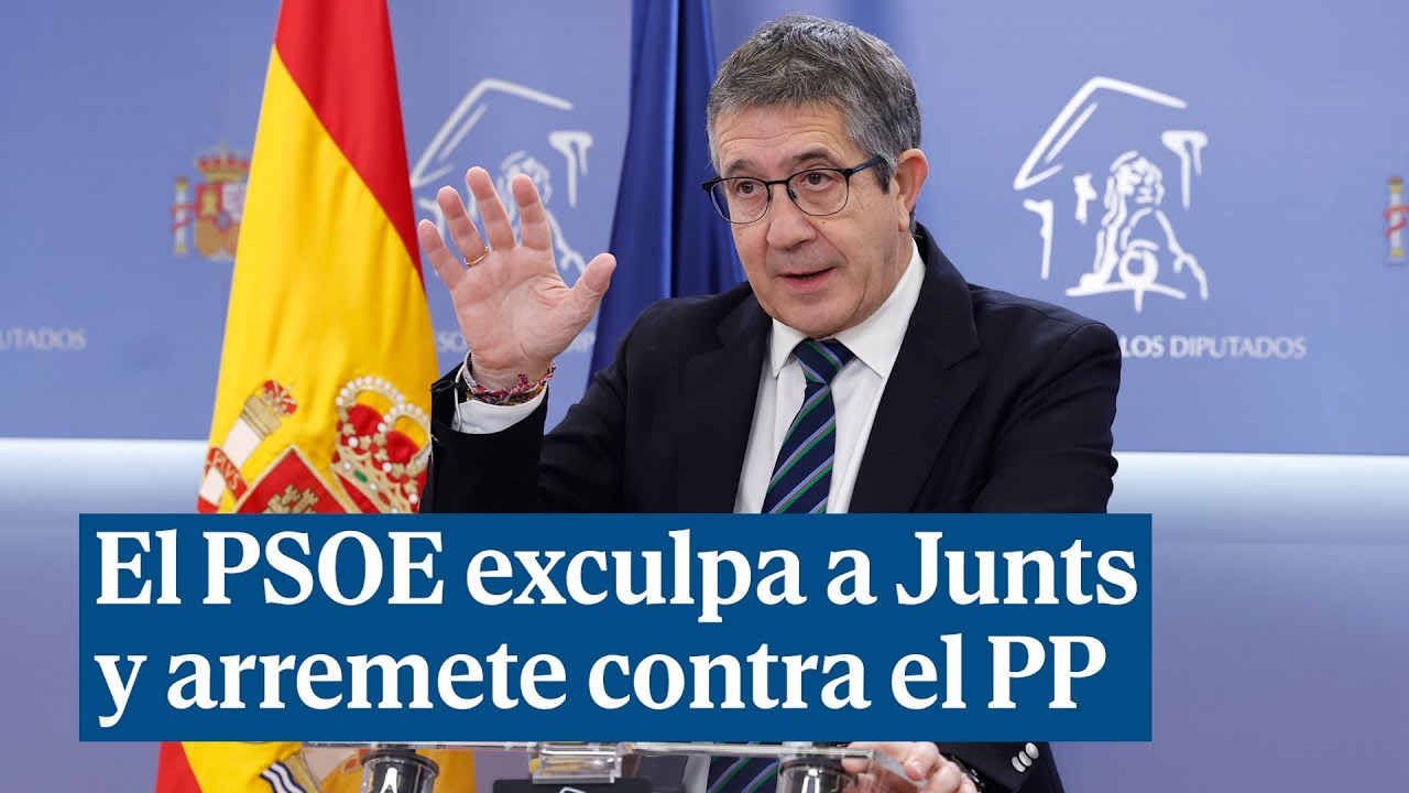 El PSOE exculpa a Junts y arremete contra el rechazo del PP a sus ...