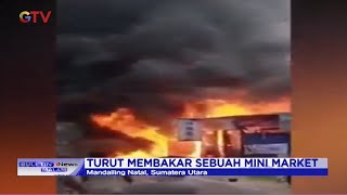 Diduga Akibat Korsleting Mesin Pompa, Sebuah SPBU Mini di Sumut Terbakar - BIM 29/01