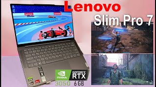 Lenovo Slim Pro 7 (14” AMD) - RTX 3050 6gb - 6 Demanding Games Tested