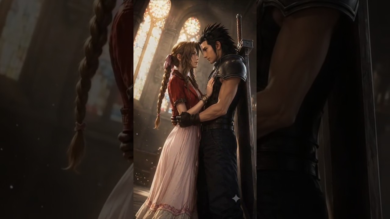 Thumbnail for 🌸✨⚔️Zack & Aerith 💖🎮🪽