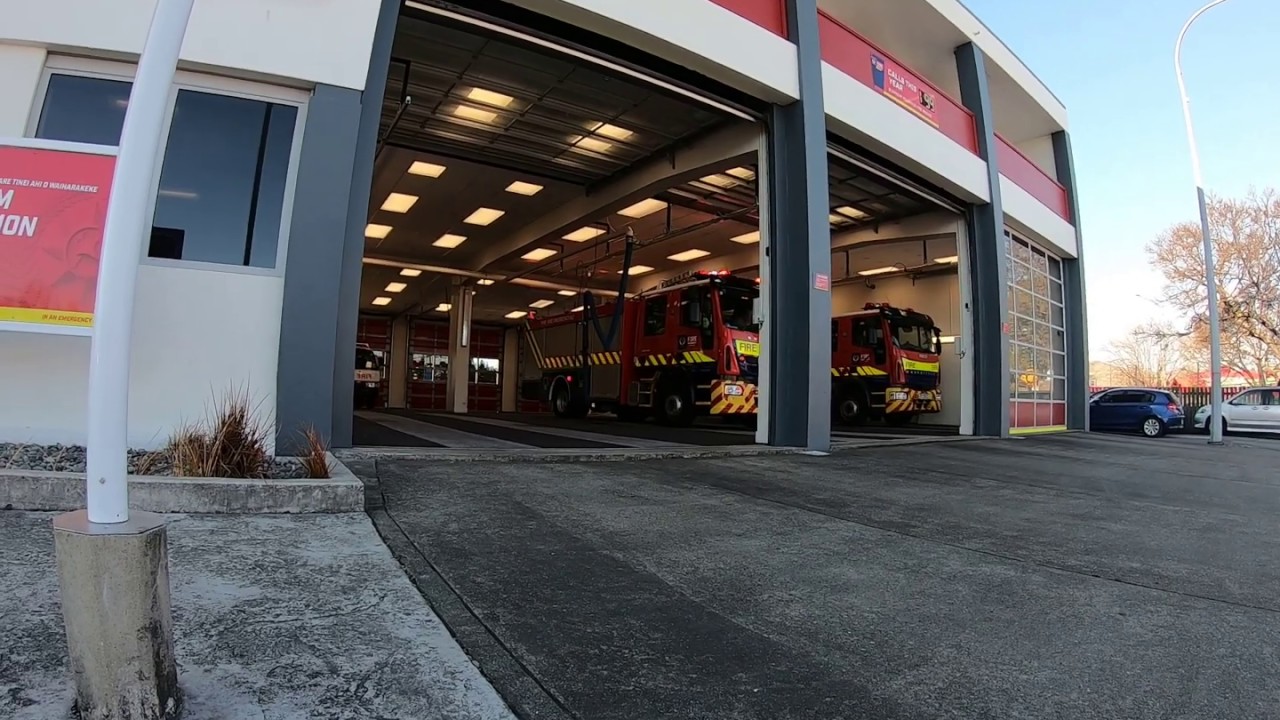 Blenheim Fire Station responding YouTube