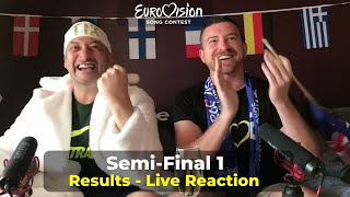 Eurovision 2021 Semi Final 1 Qualifiers Announcement l Live Reaction