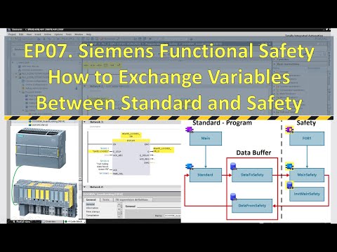 SA19. EP07 Siemens Functional Safety - Exchange Variables Between Standard and Safety Program