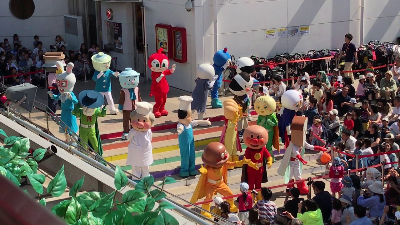 2018/04/21　横浜アンパンマンミュージアム11周年_お祝いパーティー（上から）