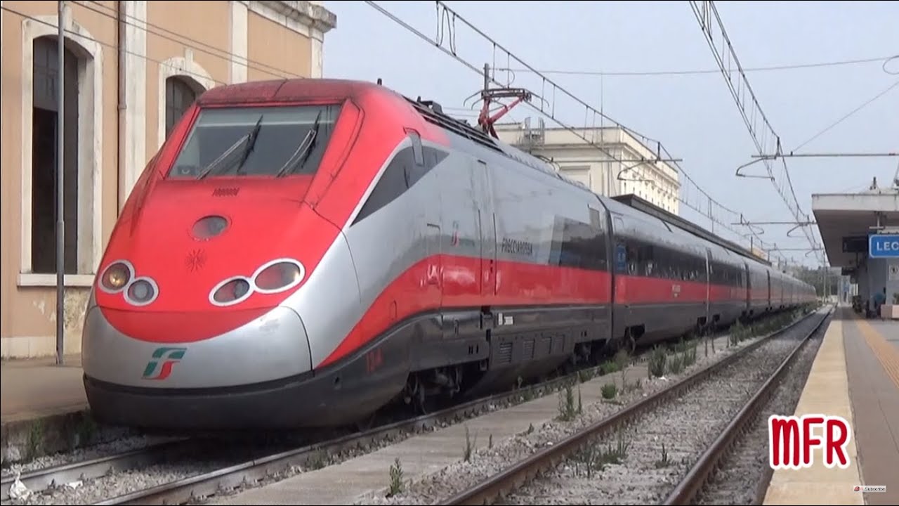 Il FRECCIAROSSA arriva a LECCE! ETR 500 12 effettua il FR 9597 / 9598