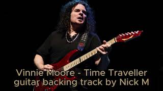 Vinnie Moore Time Traveller guitar backing track by Nick M