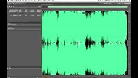 How to Merge Songs on Soundbooth : Audio Digital Media