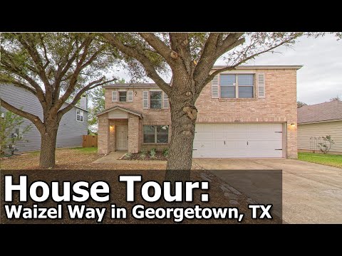2207 Waizel Way, Georgetown, TX home video tour
