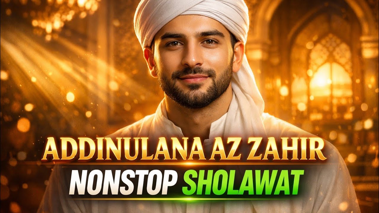 Nonstop ADDINULANA AZ ZAHIR 🎧 Sholawat Paling Merdu untuk Relaksasi & Istirahat