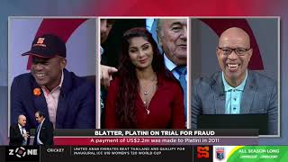 Blatter, Platini on trial for fraud, former FIFA and UEFA bosses appeared in a Swiss court on Thurs