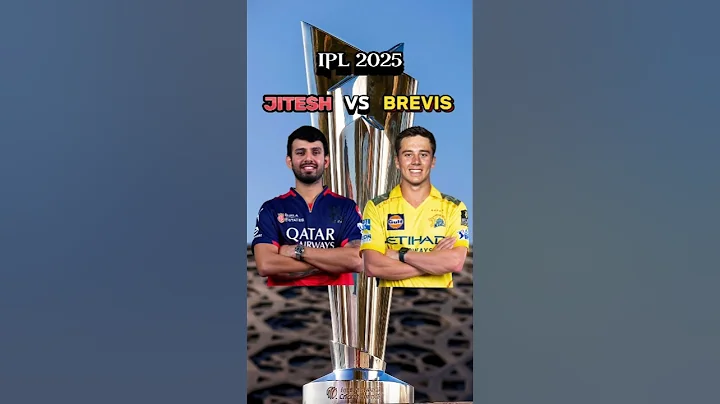 Jitesh Sharma vs Dewald Brevis in Ipl 2025 #cricket #shorts #trending #ipl #ipl2025