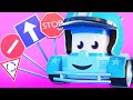 Мультфильмы с грузовиками для детей -  Дорожные знаки - Truck Games