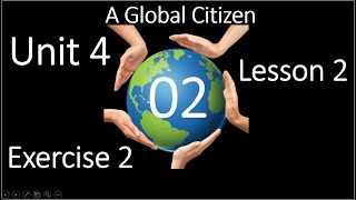 Celebrity 02 Grade 8 English Unit 4 Lesson 2 A Global Citizen Exercise 2 Profile