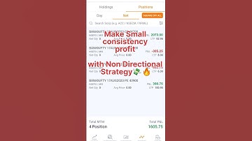 Potential of Non Directional Strategy just Epic🔥🔥🔥🔥🔥 #shortsviral #optionstrading