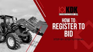 How to register to bid on AuctionTime