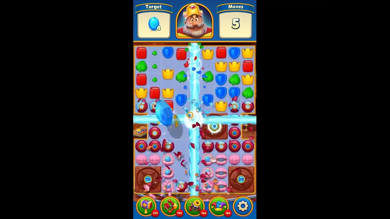 Royal Match Level 10003 - NO BOOSTERS GAMEPLAY 👑 | SKILLGAMING ✔️