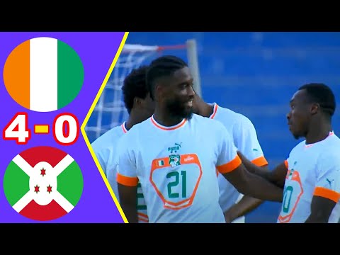 Côte D Ivoire Burundi 4 0 Résumé De La Rencontre Convivial International 16 11 2022 